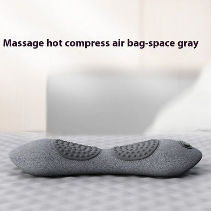 HeatFlow Lumbar Support Pillow with Heating & Massage